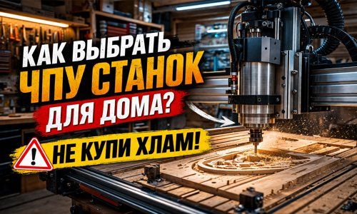 Как выбрать фрезерный станок с ЧПУ для дома в 2026 году