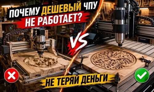 Сколько стоит ЧПУ станок для дома и почему дешевые варианты не работают