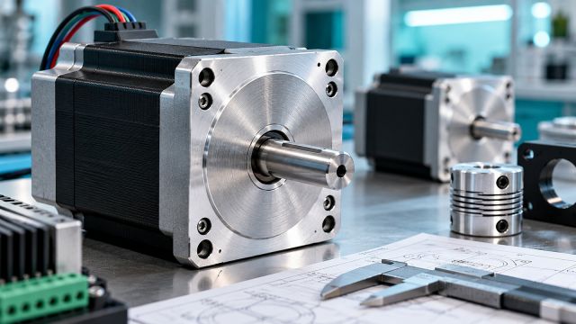 Шаговые двигатели NEMA 34 (86 мм): параметры выбора и совместимость