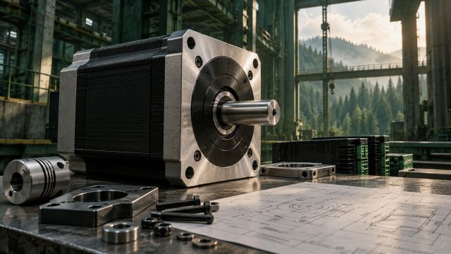 Шаговые двигатели NEMA 42 (110 мм): параметры выбора и совместимость