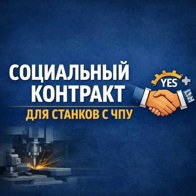 Социальный контракт для ЧПУ станков