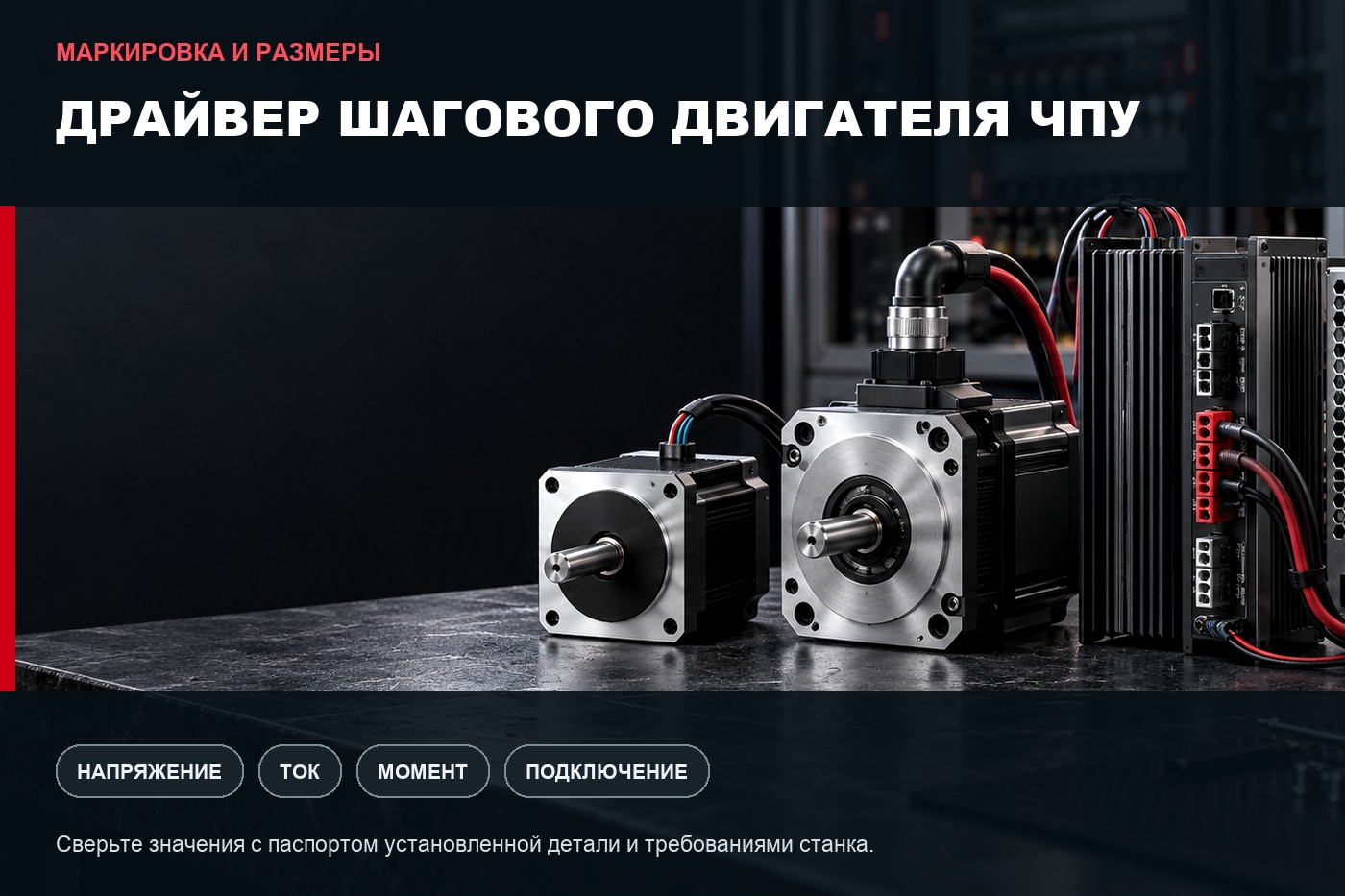 Маркировка и размеры: Как выбрать и настроить драйвер шагового двигателя ЧПУ