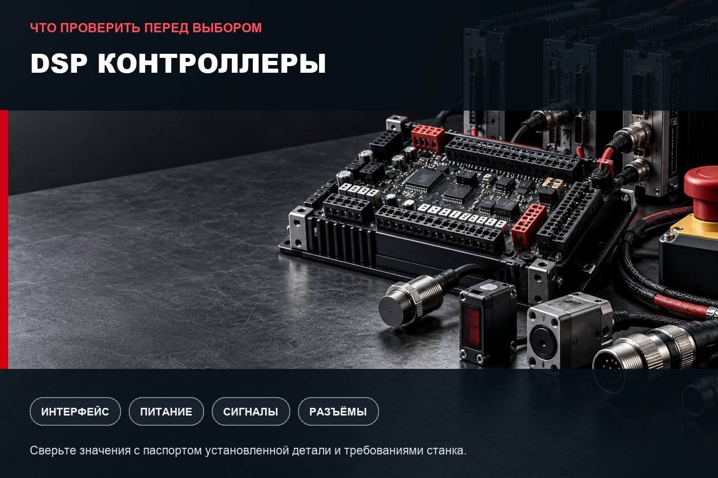 Что проверить перед выбором: DSP контроллеры: параметры выбора и совместимость