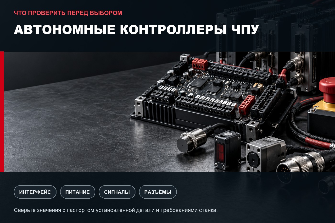 Что проверить перед выбором: Автономные контроллеры ЧПУ: параметры выбора и совместимость
