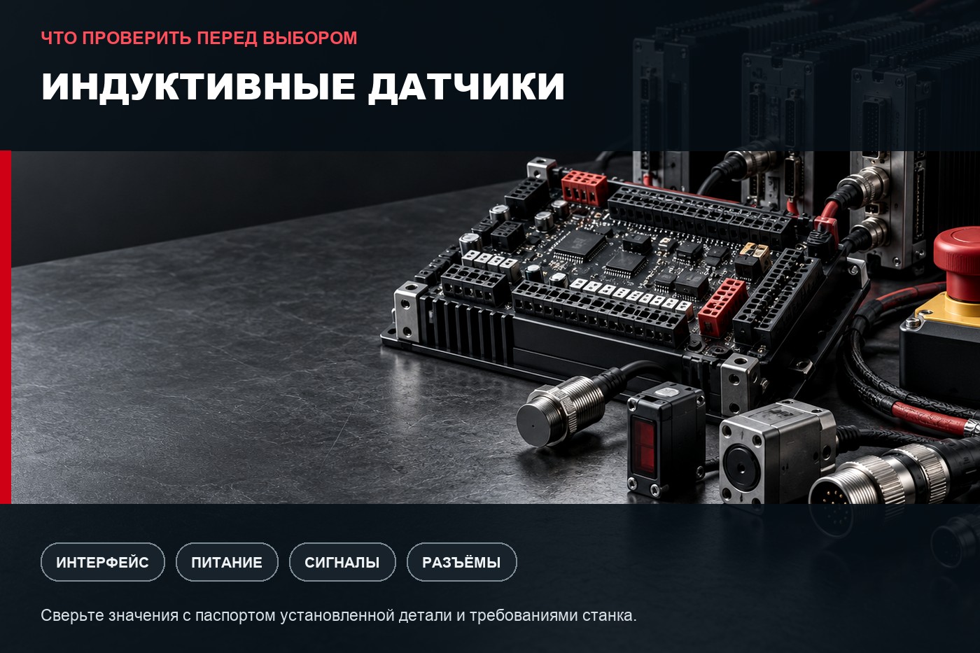 Что проверить перед выбором: Индуктивные датчики: параметры выбора и совместимость