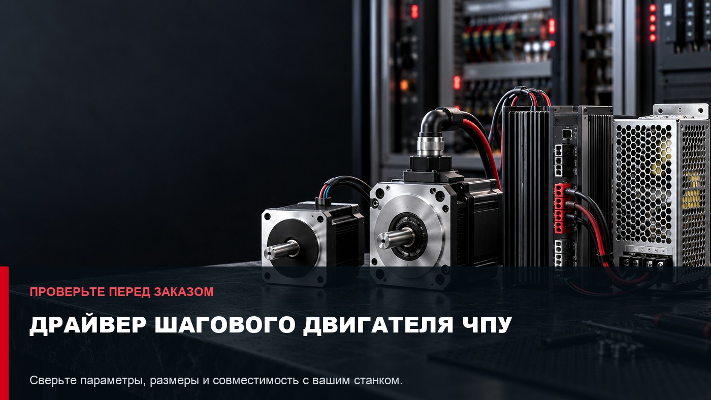 Как выбрать и настроить драйвер шагового двигателя ЧПУ