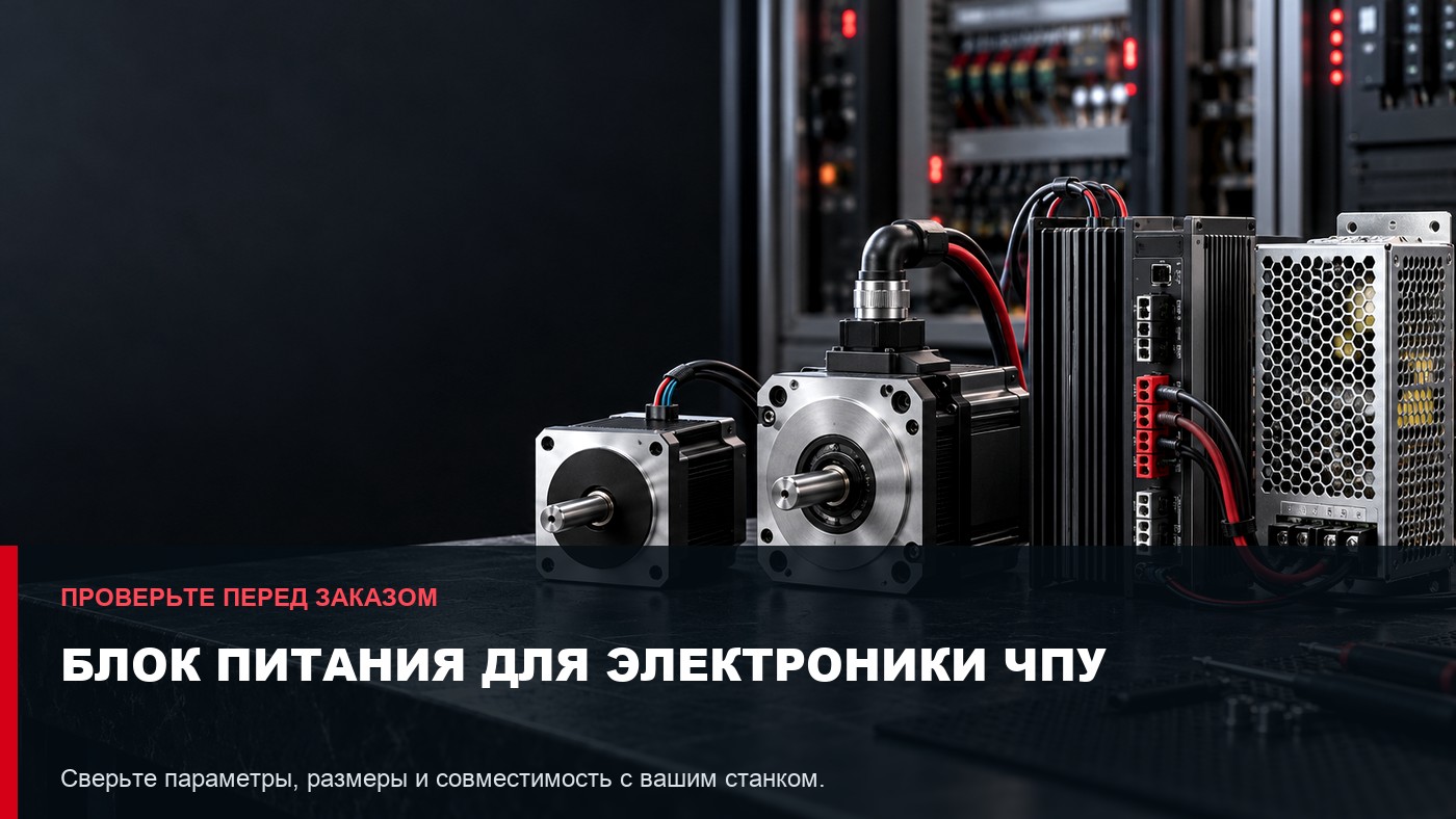 Как подобрать блок питания для электроники ЧПУ