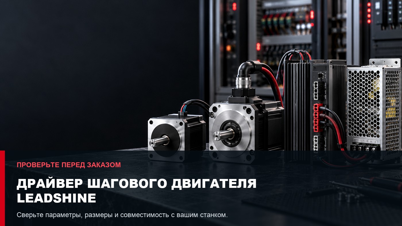 Драйвер шагового двигателя Leadshine: параметры выбора и совместимость