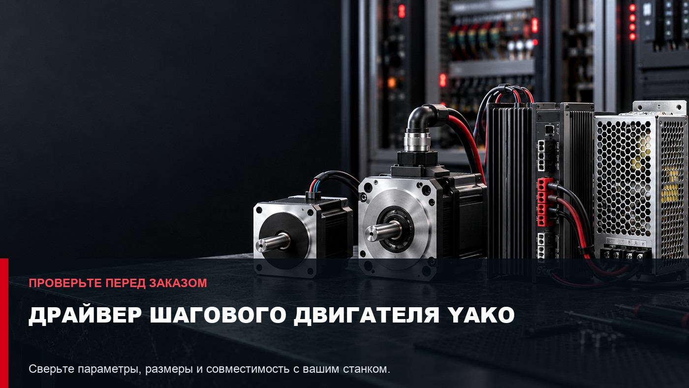 Драйвер шагового двигателя Yako: параметры выбора и совместимость