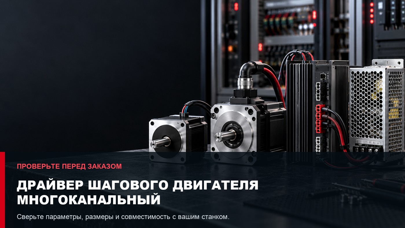 Драйвер шагового двигателя многоканальный: параметры выбора и совместимость