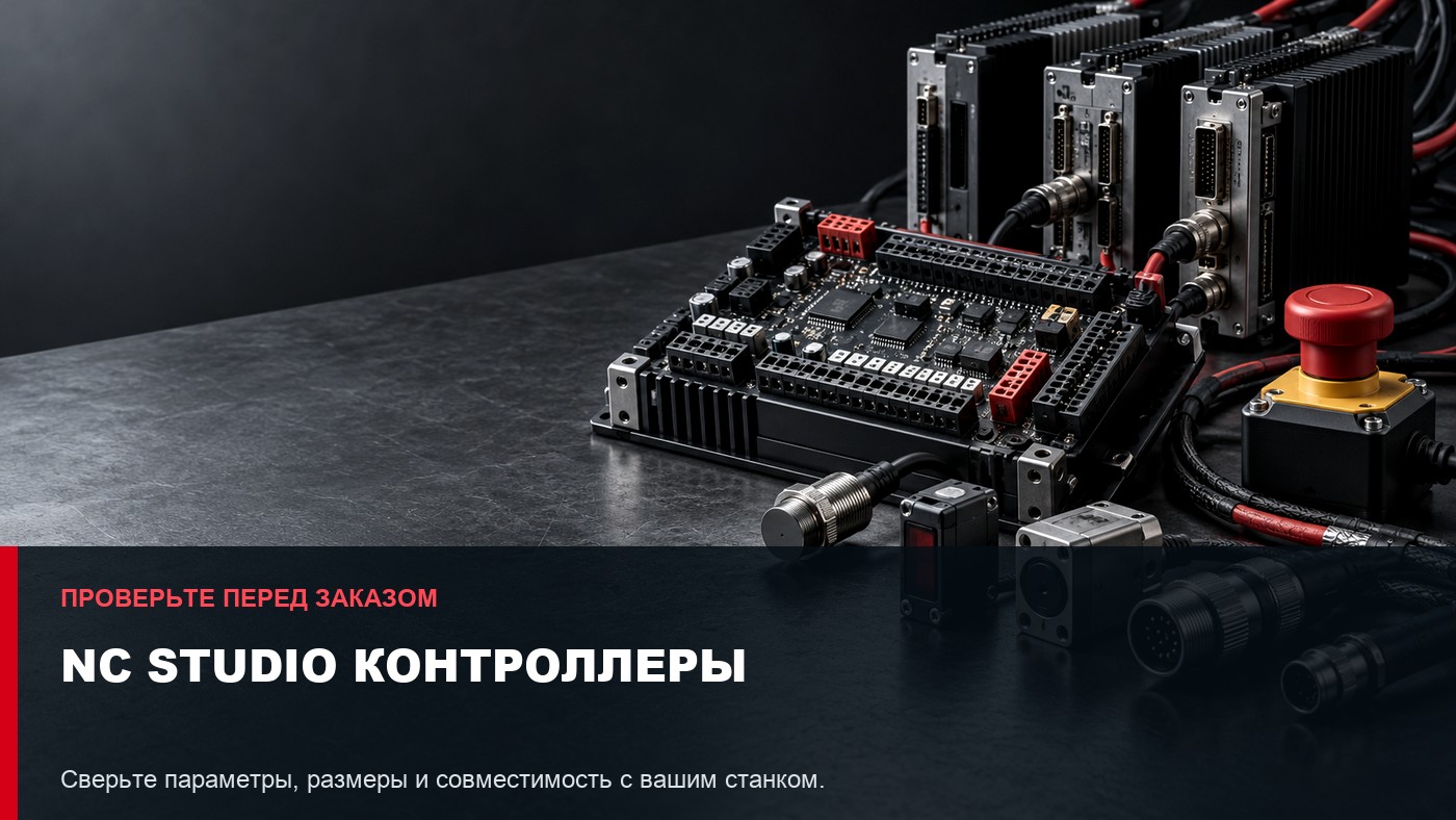NC Studio контроллеры: параметры выбора и совместимость