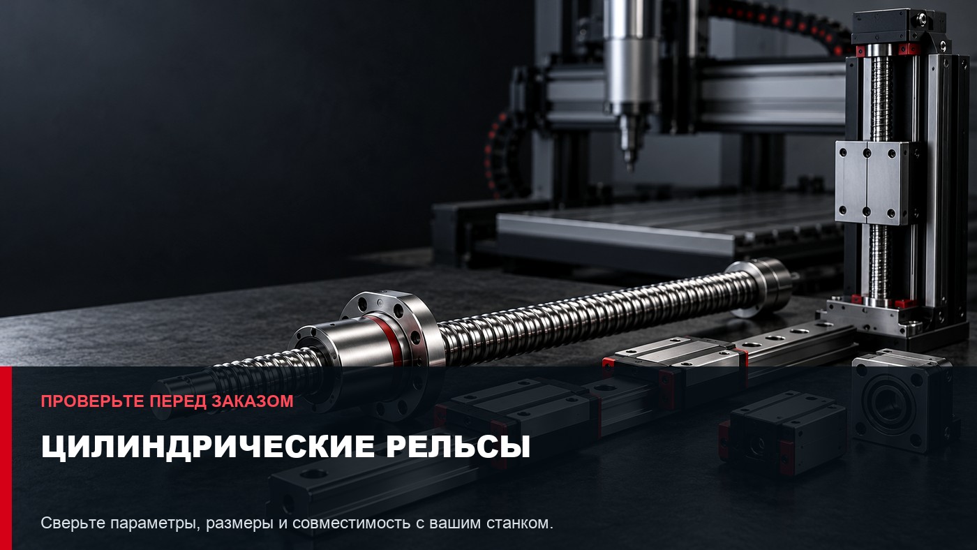 Цилиндрические рельсы: параметры выбора и совместимость