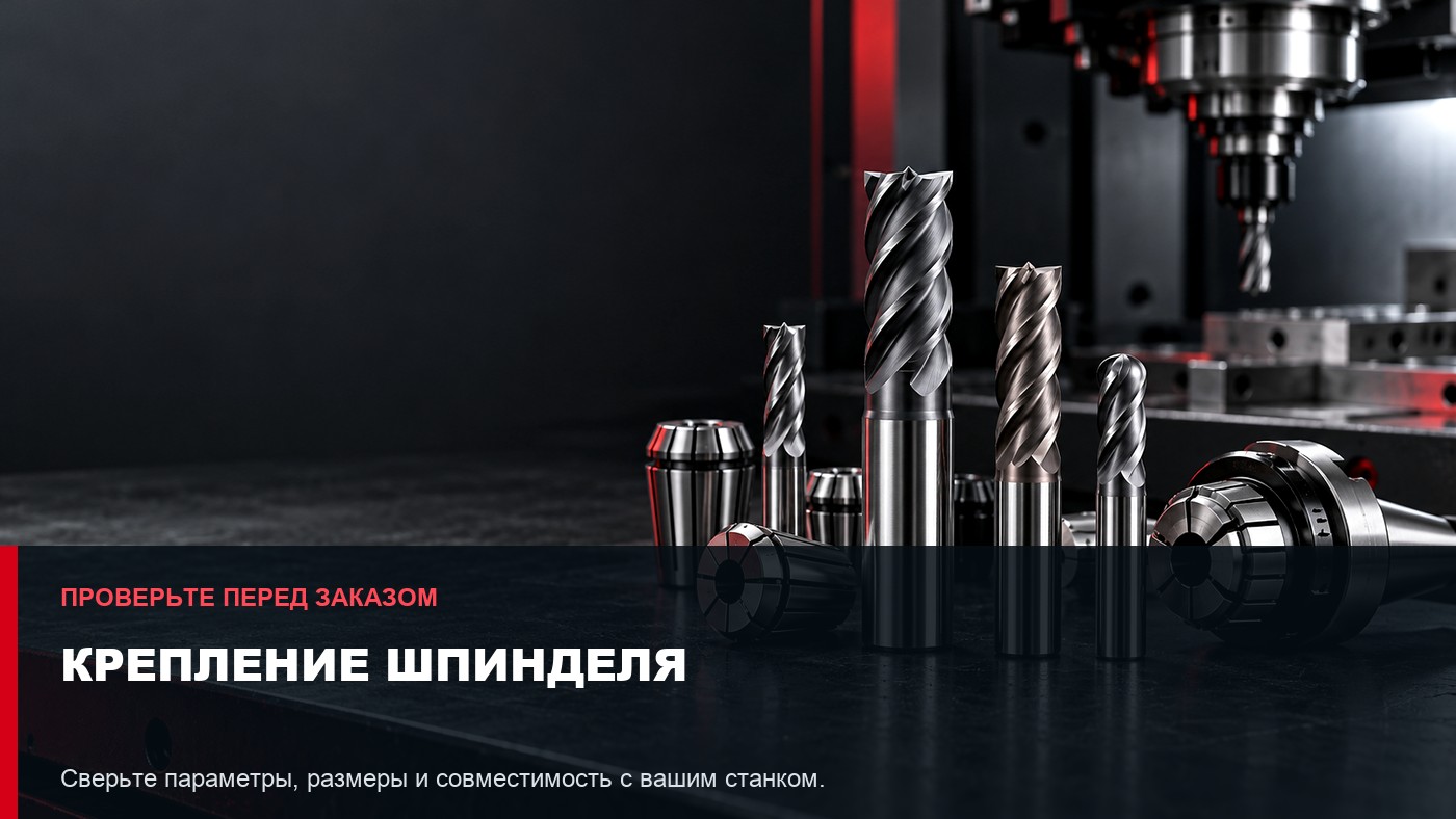 Крепление шпинделя: параметры выбора и совместимость