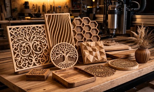 ТОП-10 ниш для заработка на ЧПУ станке — декор из дерева и интерьерные изделия