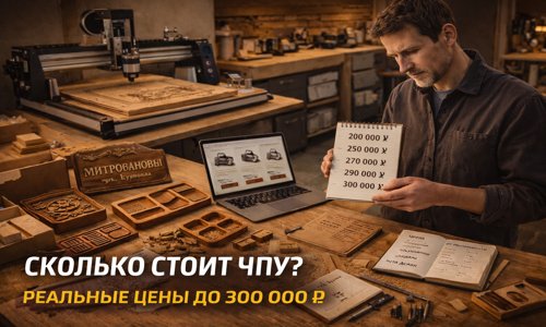 Сколько стоит ЧПУ станок по дереву для дома — реальные цены до 300 000 ₽