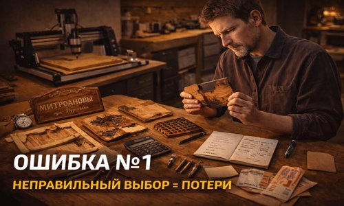Потери из-за неправильного выбора ЧПУ станка по дереву