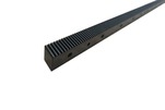 Косозубая зубчатая рейка 22×25-м1.25 L=1400 мм